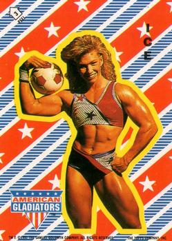1991 Topps American Gladiators - Stickers #3 Ice Front